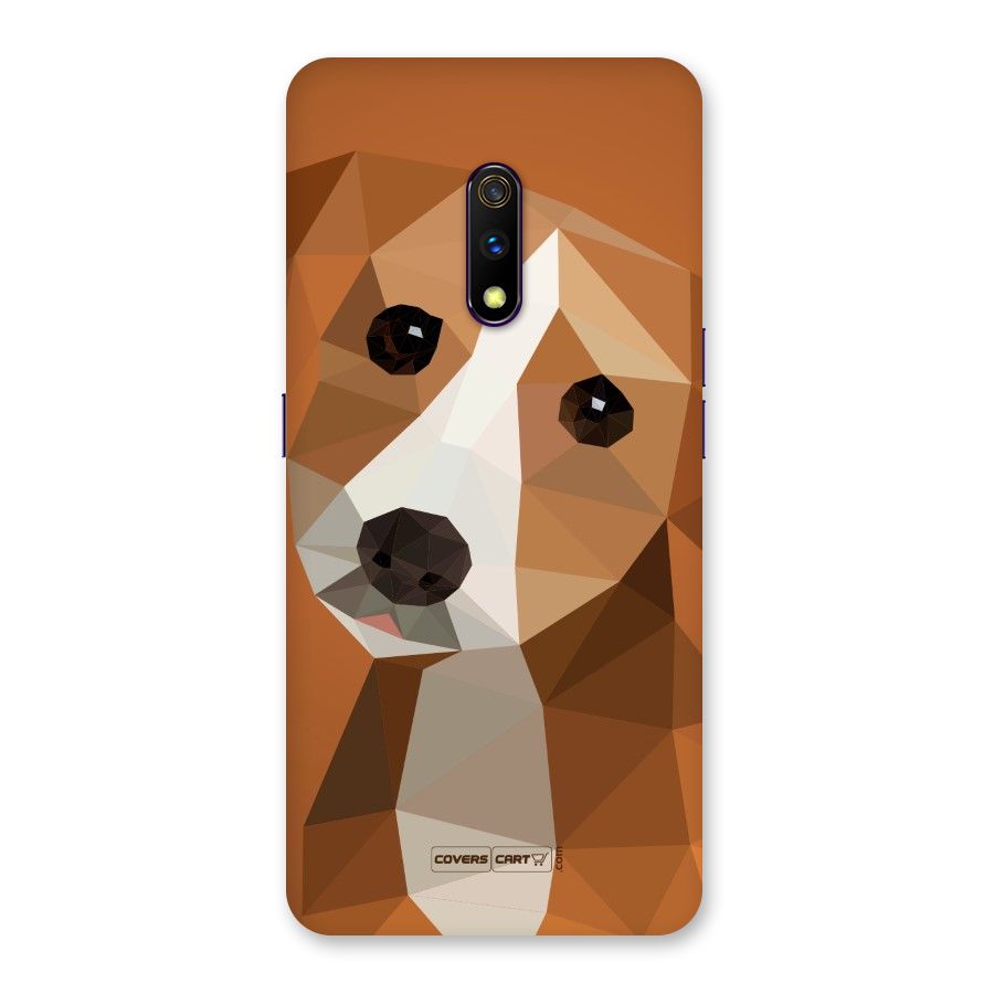 Cute Dog Back Case for Realme X