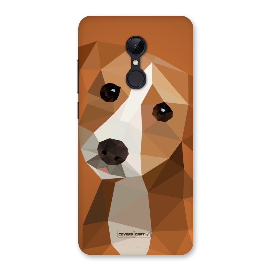 Cute Dog Back Case for Redmi 5
