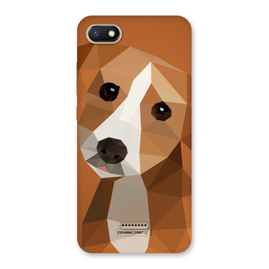 Cute Dog Back Case for Redmi 6A