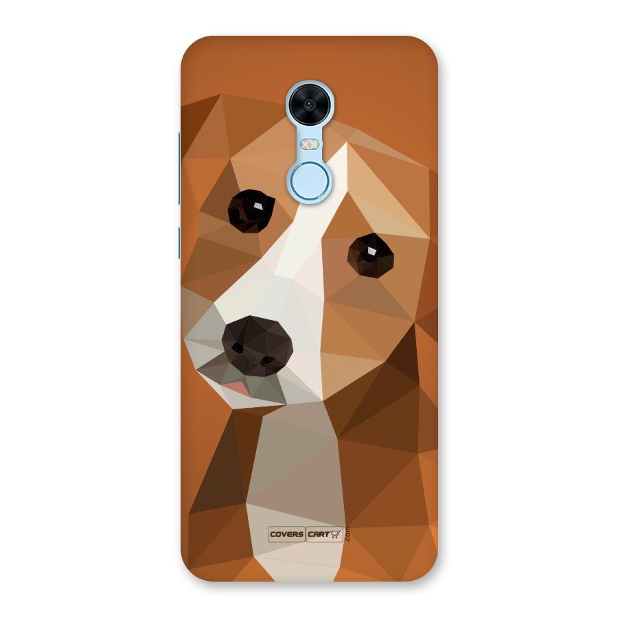 Cute Dog Back Case for Redmi Note 5