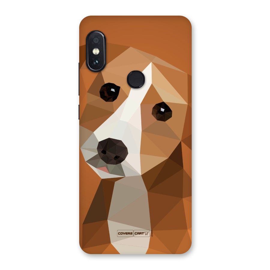Cute Dog Back Case for Redmi Note 5 Pro