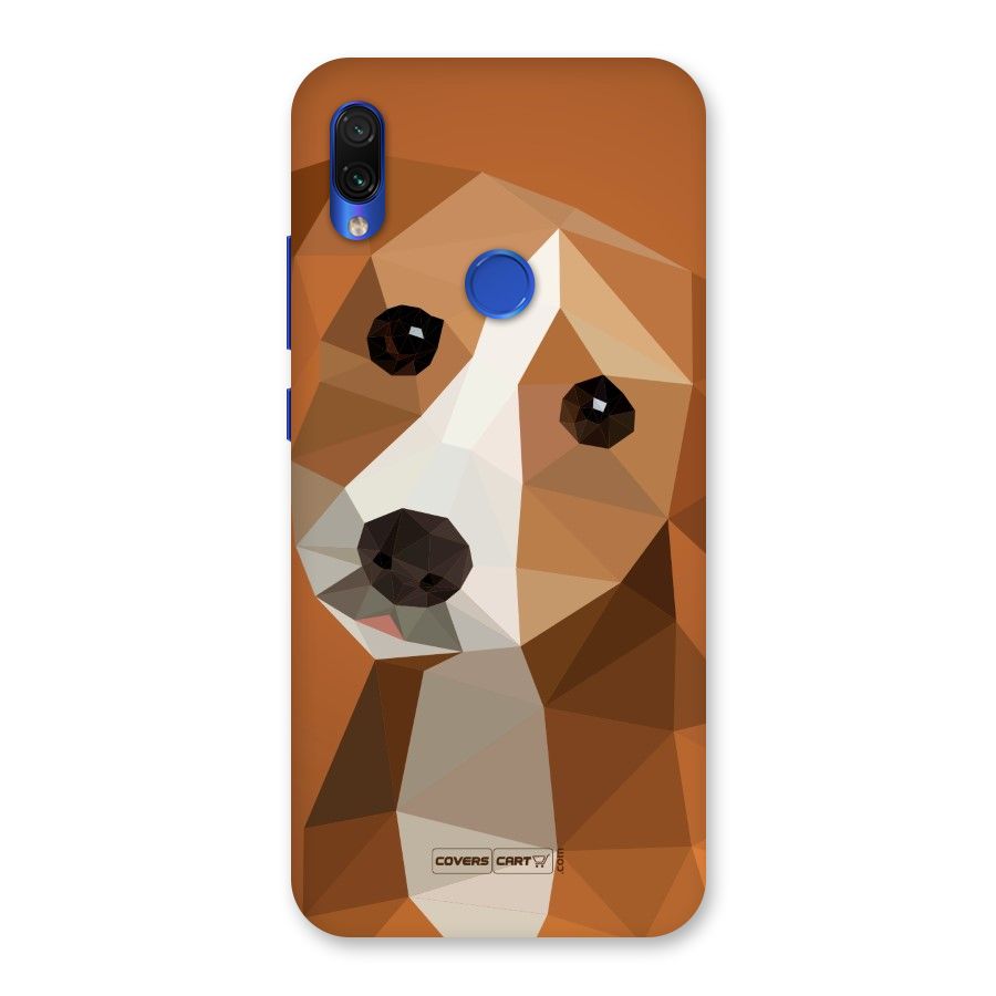 Cute Dog Back Case for Redmi Note 7S
