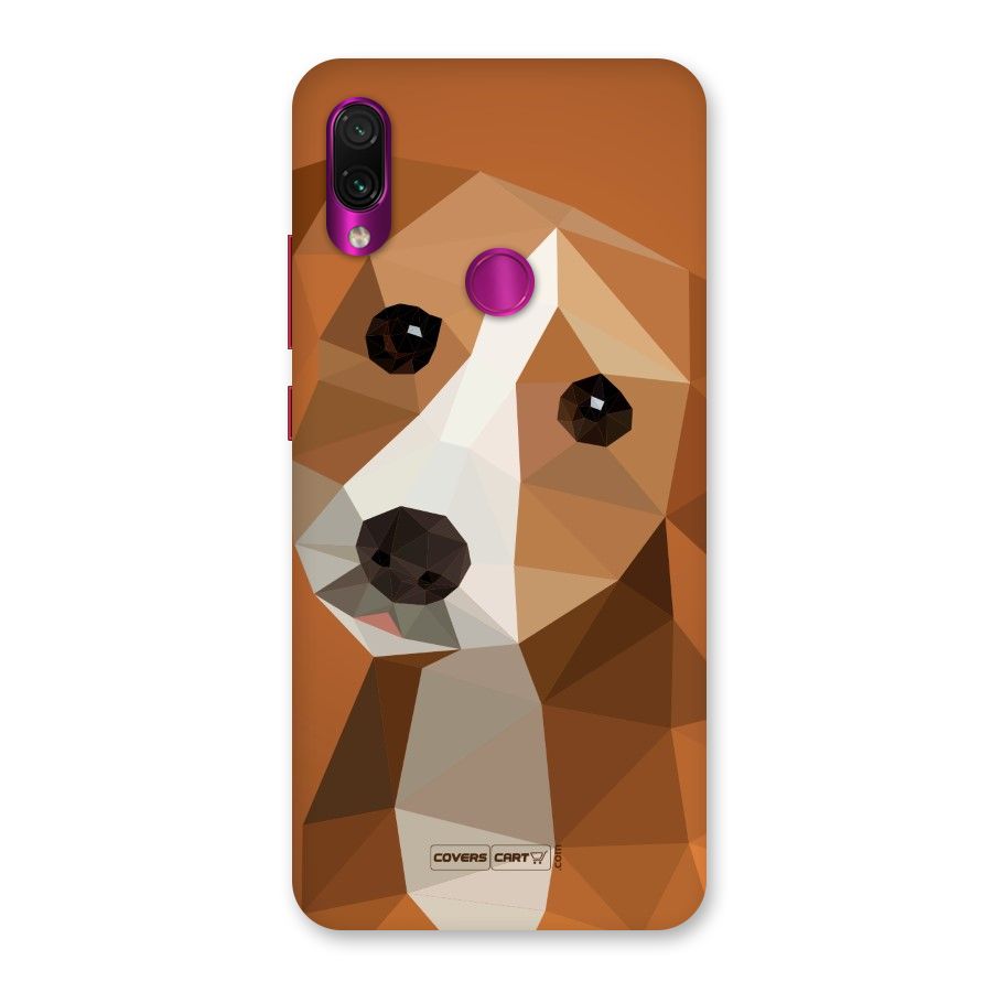Cute Dog Back Case for Redmi Note 7 Pro