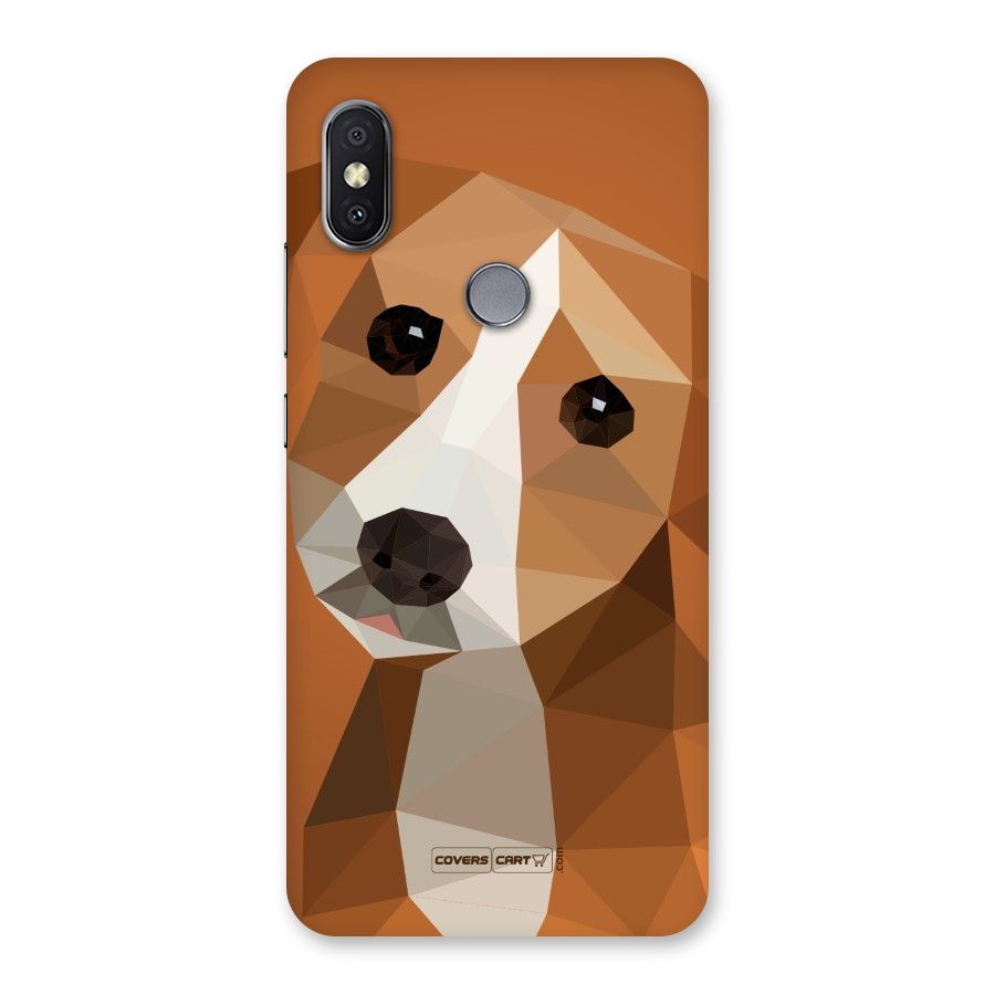 Cute Dog Back Case for Redmi Y2