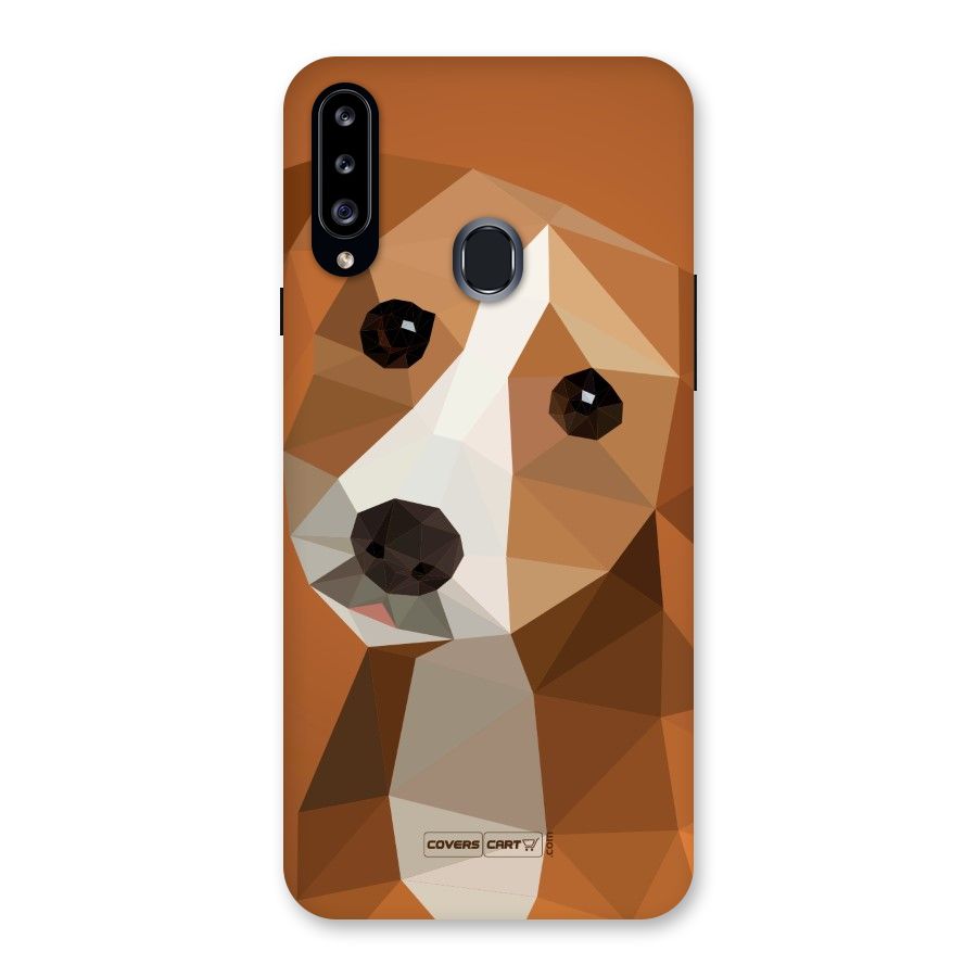 Cute Dog Back Case for Samsung Galaxy A20s