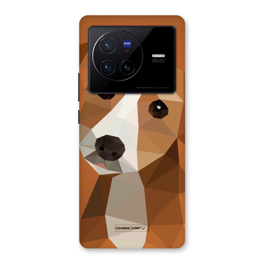Cute Dog Back Case for Vivo X80