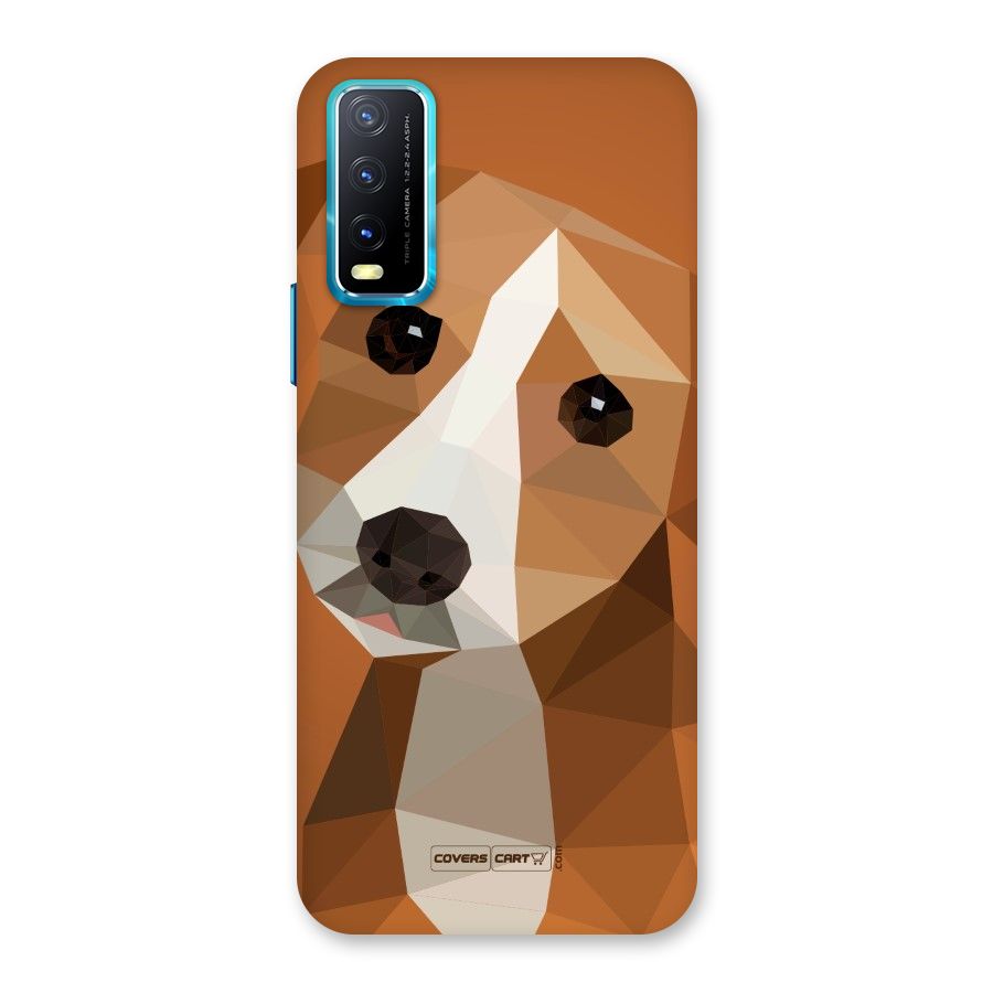 Cute Dog Back Case for Vivo Y20
