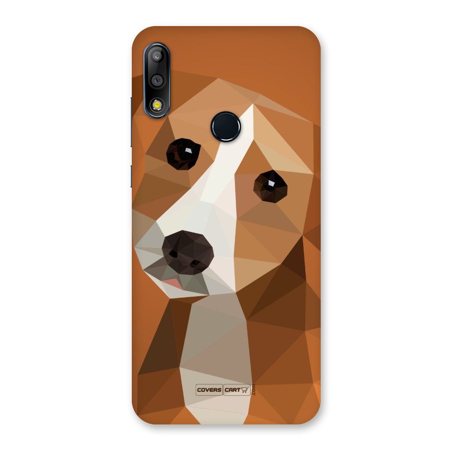 Cute Dog Back Case for Zenfone Max Pro M2