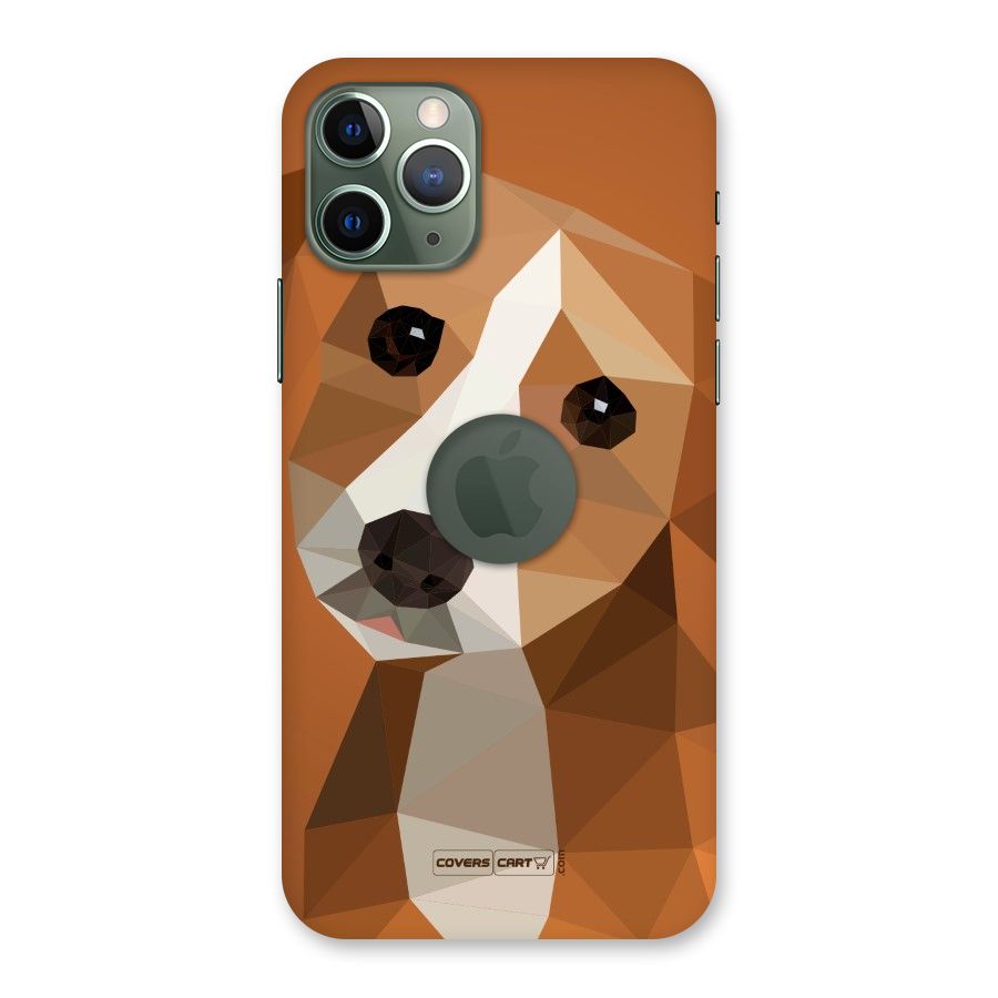 Cute Dog Back Case for iPhone 11 Pro Logo  Cut
