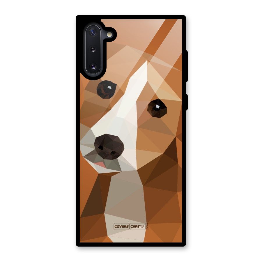 Cute Dog Glass Back Case for Galaxy Note 10