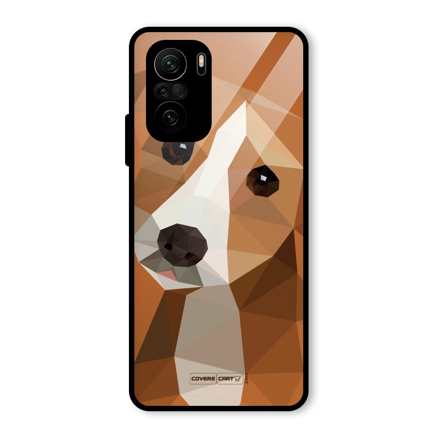 Cute Dog Glass Back Case for Mi 11x