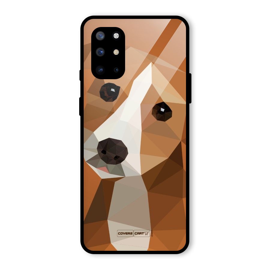 Cute Dog Glass Back Case for OnePlus 8T