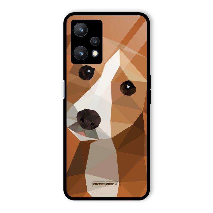 Cute Dog Glass Back Case for Realme 9 Pro 5G