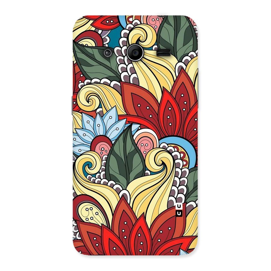 Cute Doodle Back Case for Galaxy Core 2