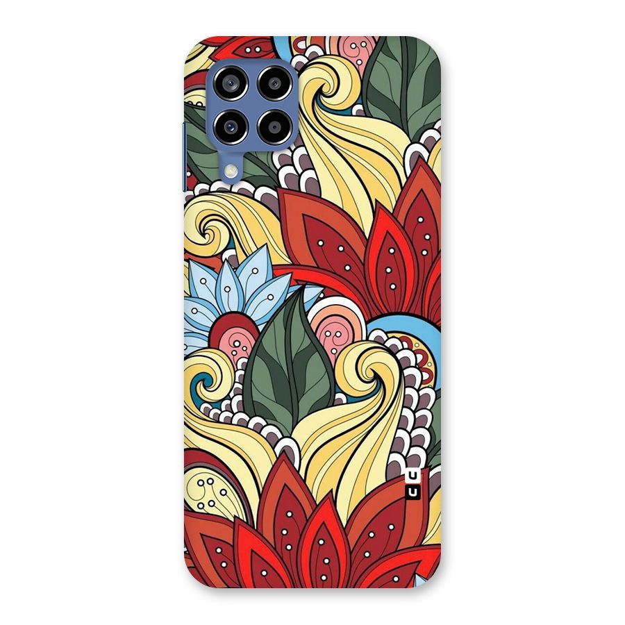 Cute Doodle Back Case for Galaxy M53 5G