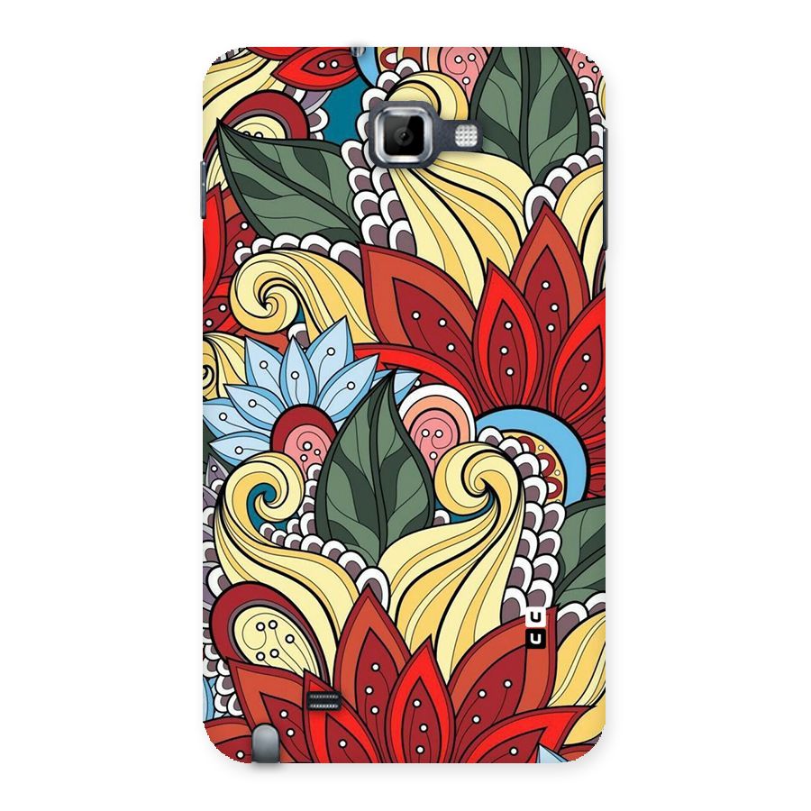 Cute Doodle Back Case for Galaxy Note