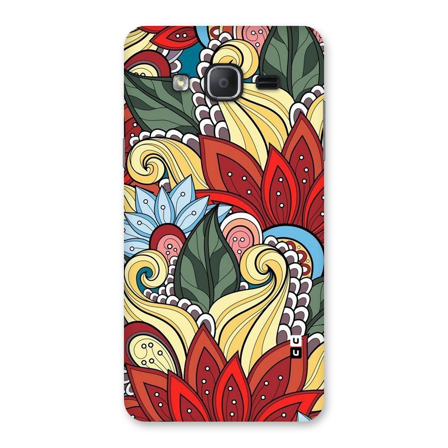 Cute Doodle Back Case for Galaxy On7 Pro