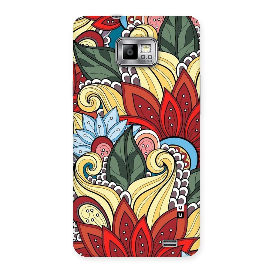 Cute Doodle Back Case for Galaxy S2