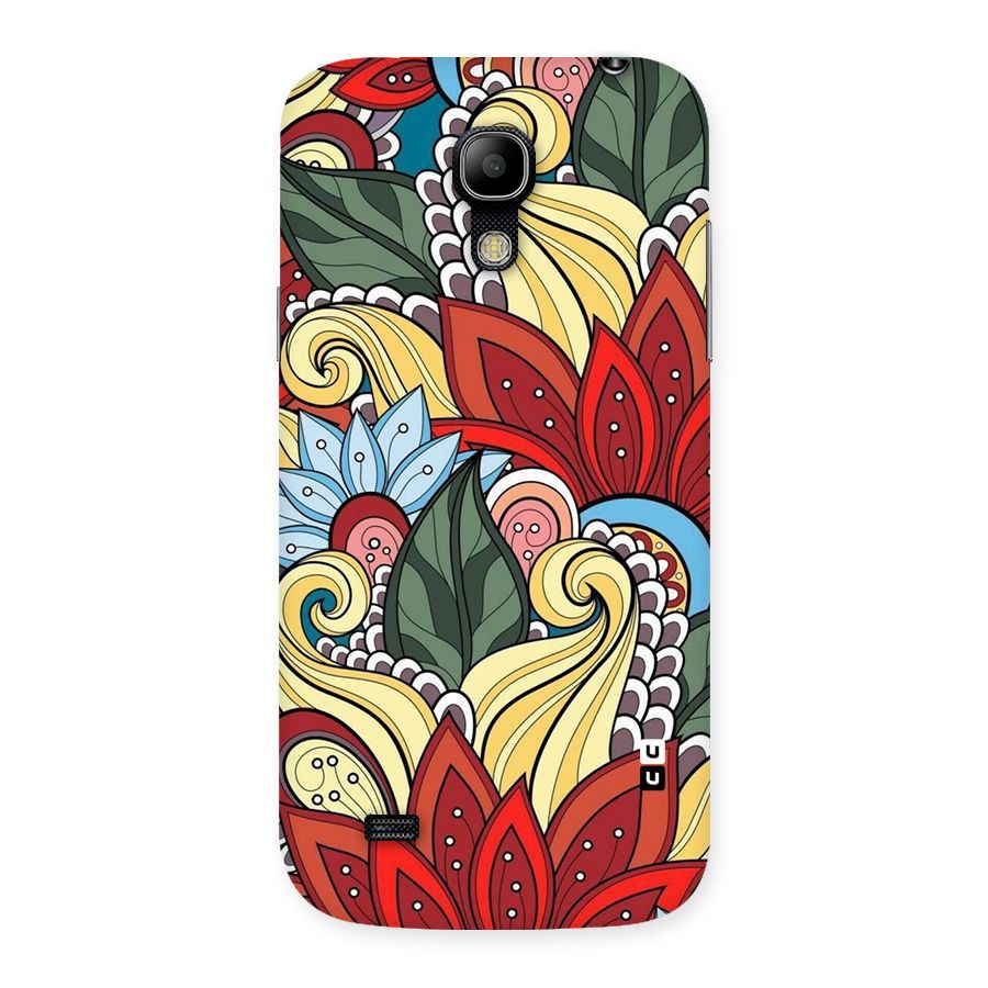 Cute Doodle Back Case for Galaxy S4 Mini