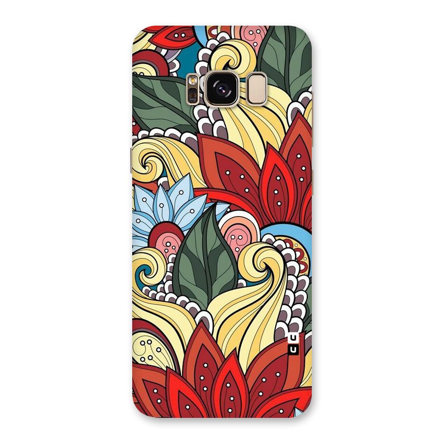 Cute Doodle Back Case for Galaxy S8