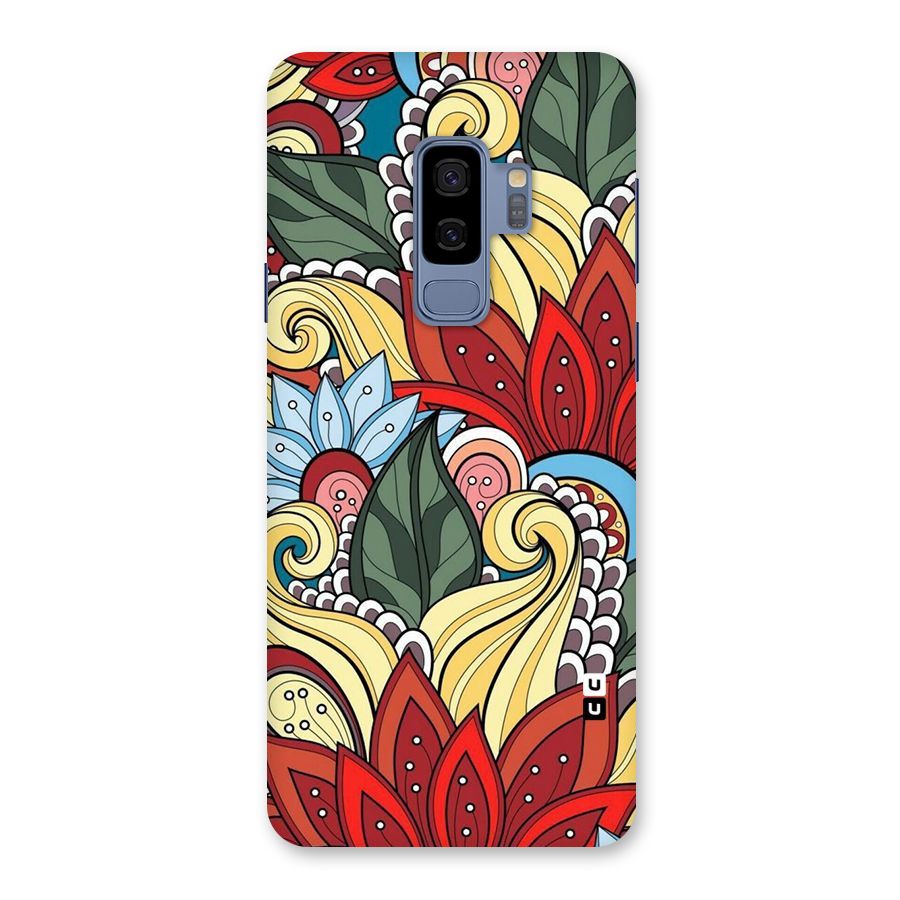 Cute Doodle Back Case for Galaxy S9 Plus