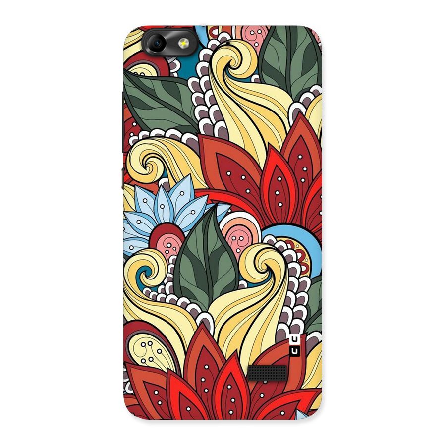 Cute Doodle Back Case for Honor 4C