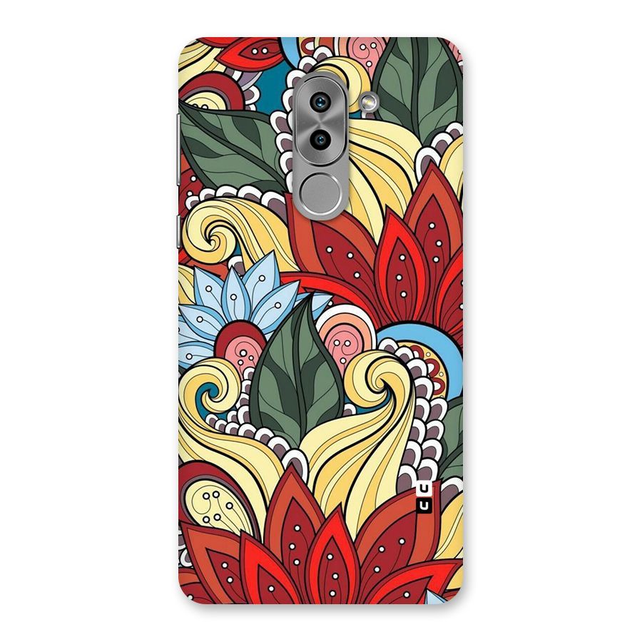 Cute Doodle Back Case for Honor 6X