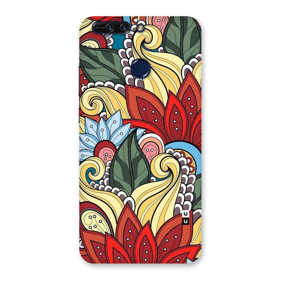 Cute Doodle Back Case for Honor 8 Pro