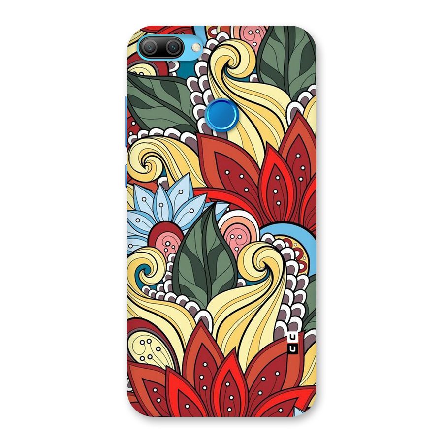 Cute Doodle Back Case for Honor 9N