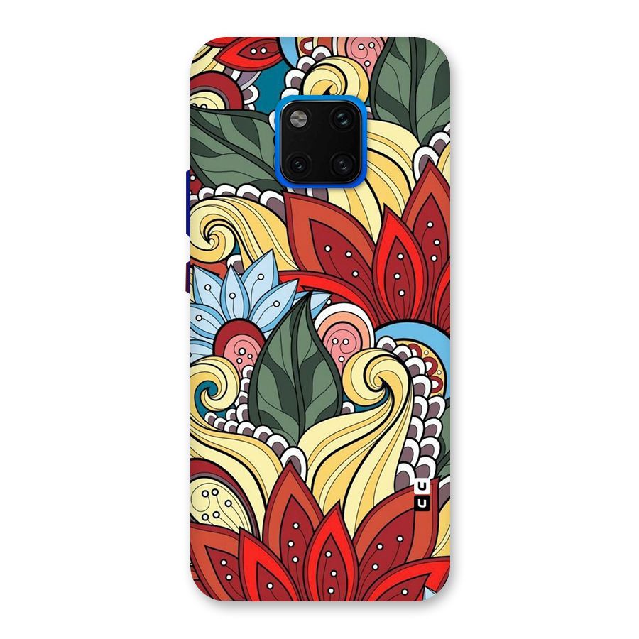 Cute Doodle Back Case for Huawei Mate 20 Pro