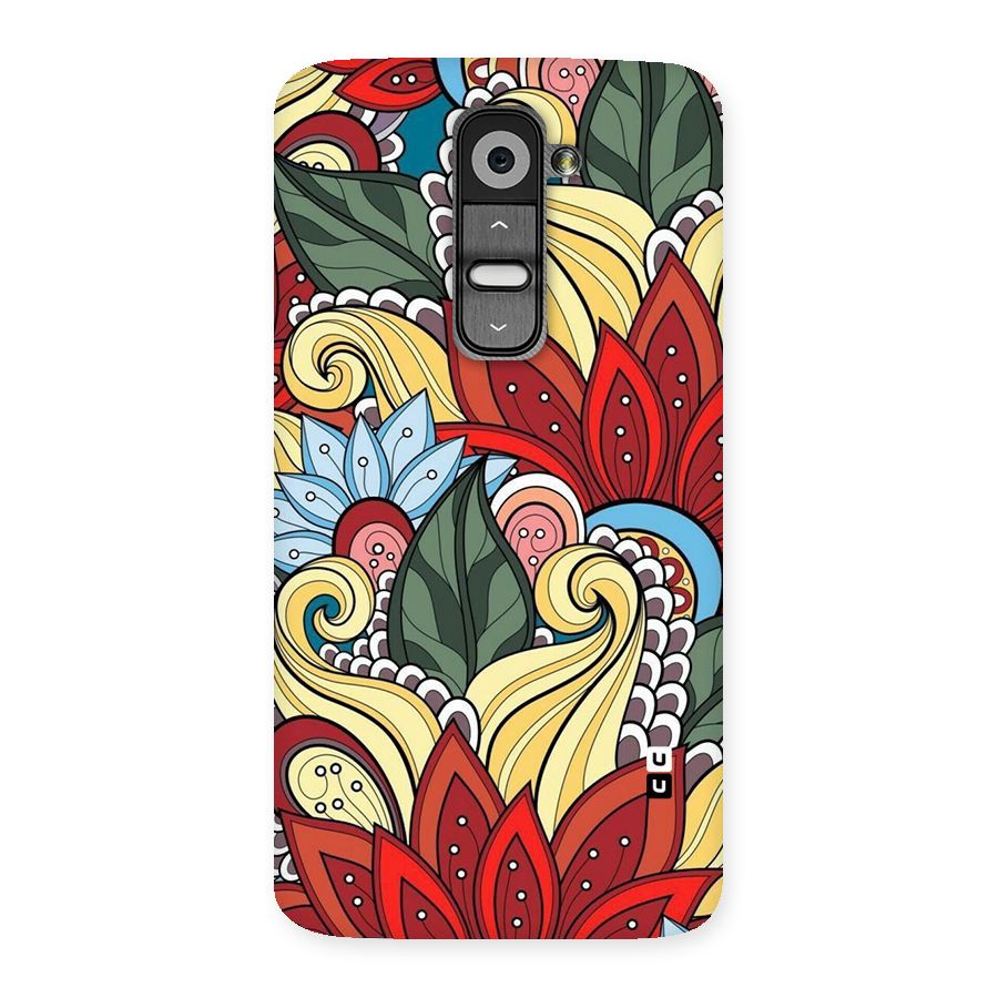 Cute Doodle Back Case for LG G2