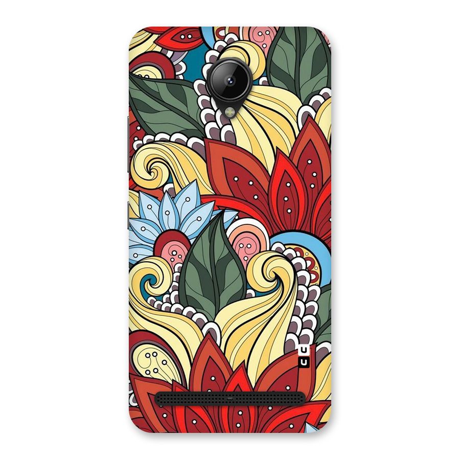 Cute Doodle Back Case for Lenovo C2
