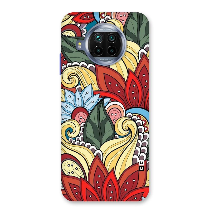 Cute Doodle Back Case for Mi 10i