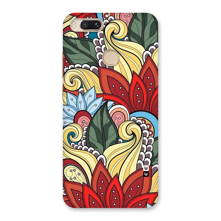 Cute Doodle Back Case for Mi A1