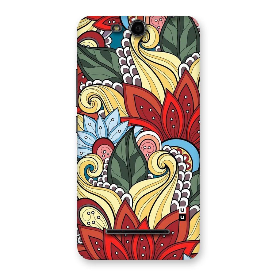 Cute Doodle Back Case for Micromax Canvas Juice 3 Q392