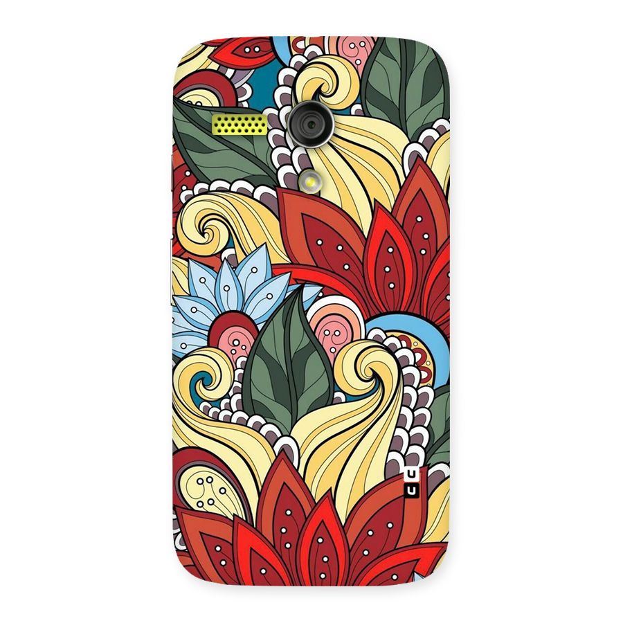 Cute Doodle Back Case for Moto G