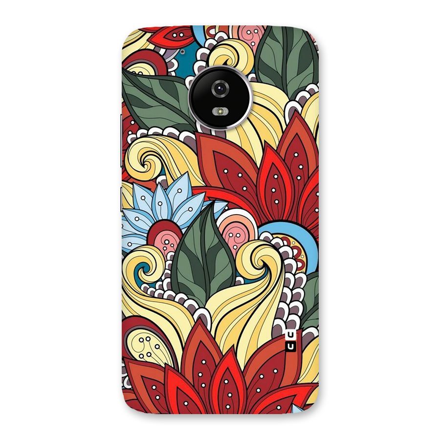 Cute Doodle Back Case for Moto G5