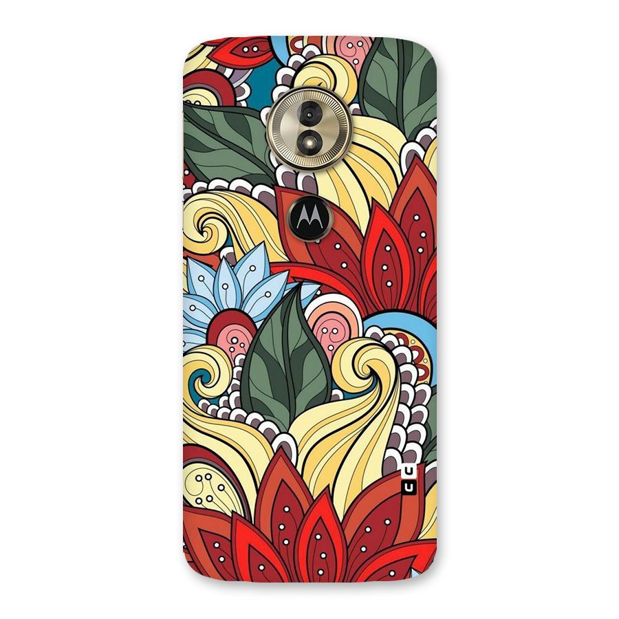 Cute Doodle Back Case for Moto G6 Play