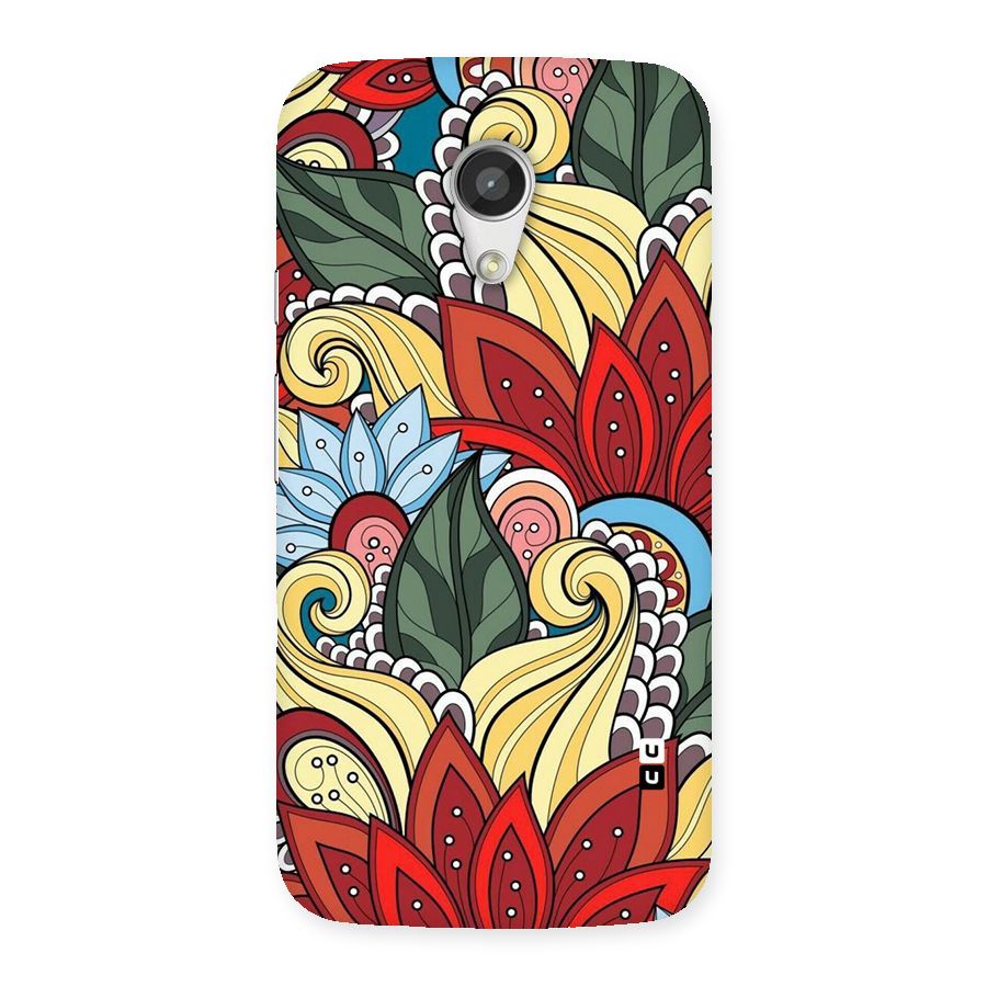 Cute Doodle Back Case for Moto G 2nd Gen