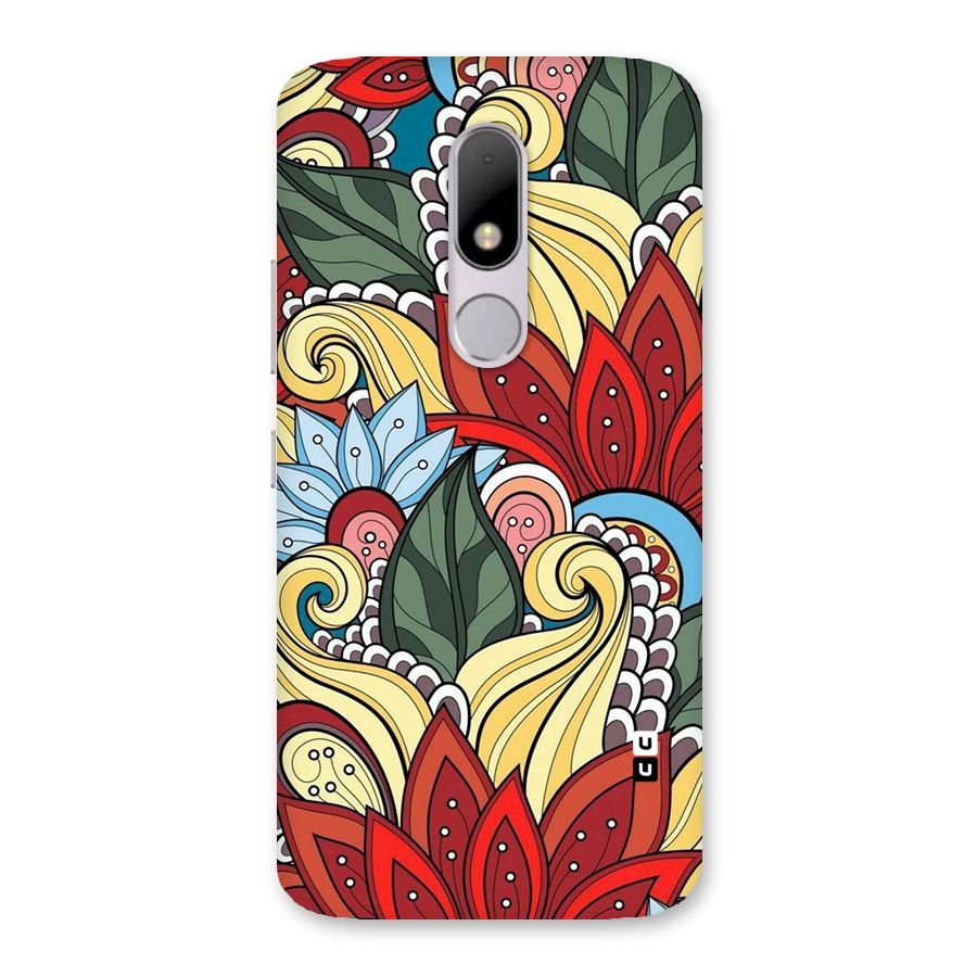 Cute Doodle Back Case for Moto M