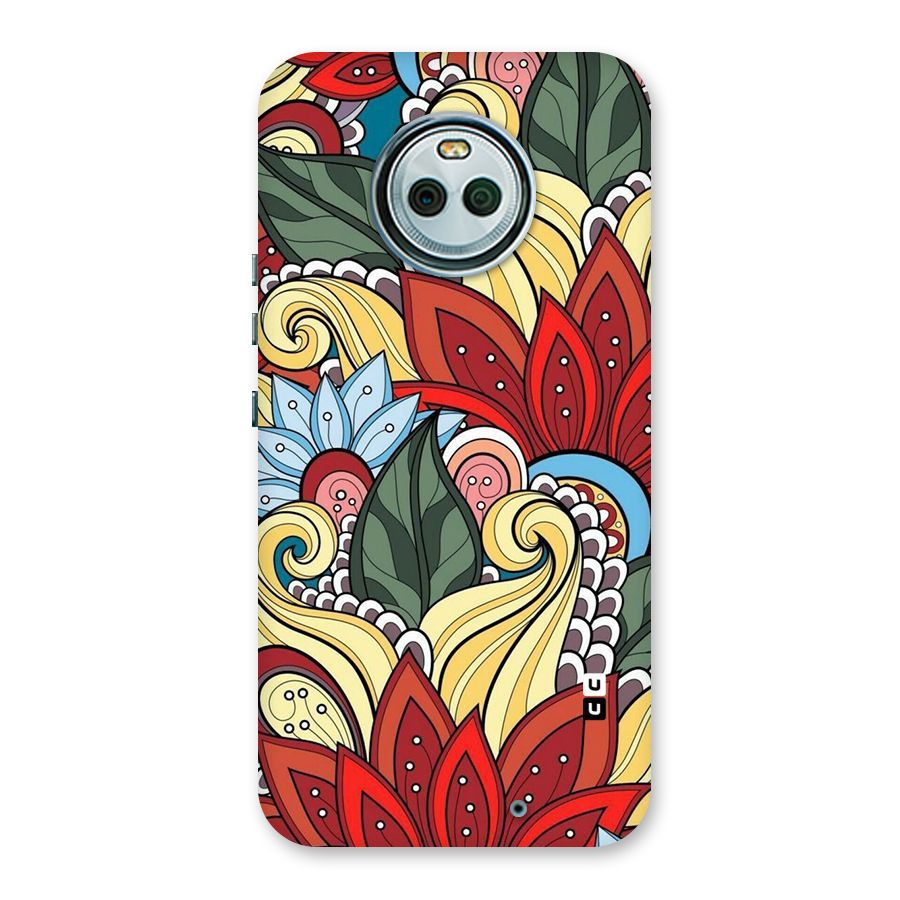 Cute Doodle Back Case for Moto X4