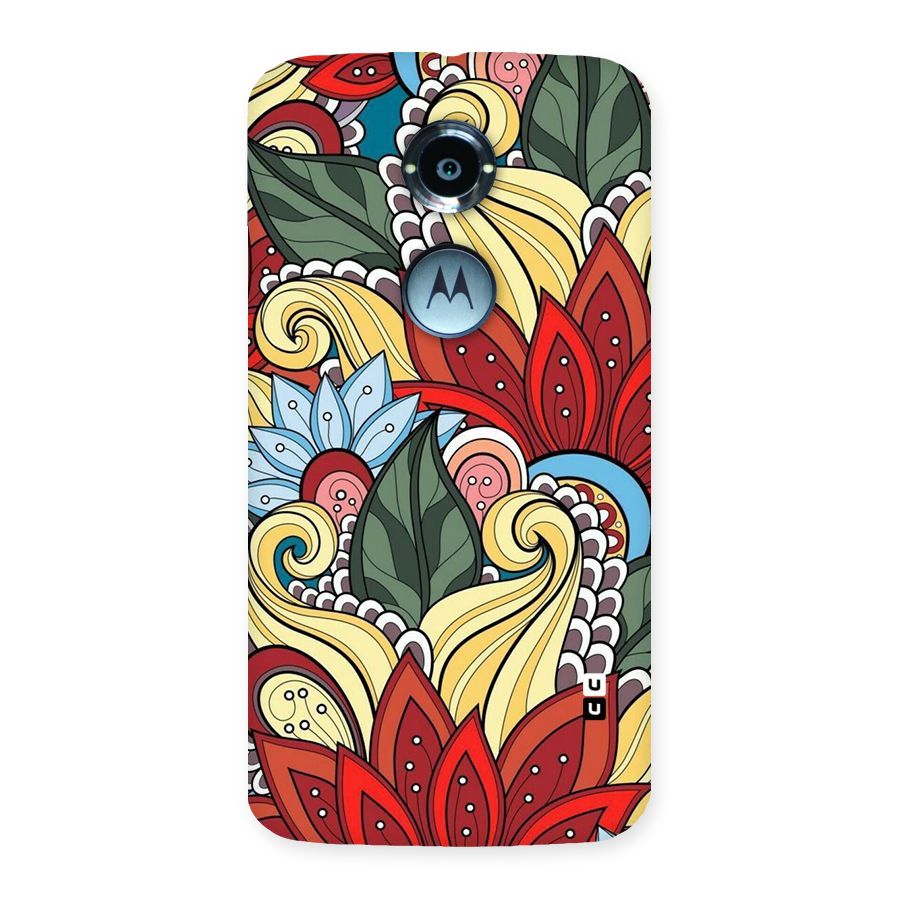 Cute Doodle Back Case for Moto X 2nd Gen