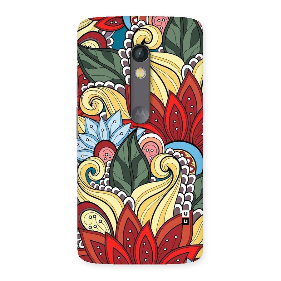 Cute Doodle Back Case for Moto X Play