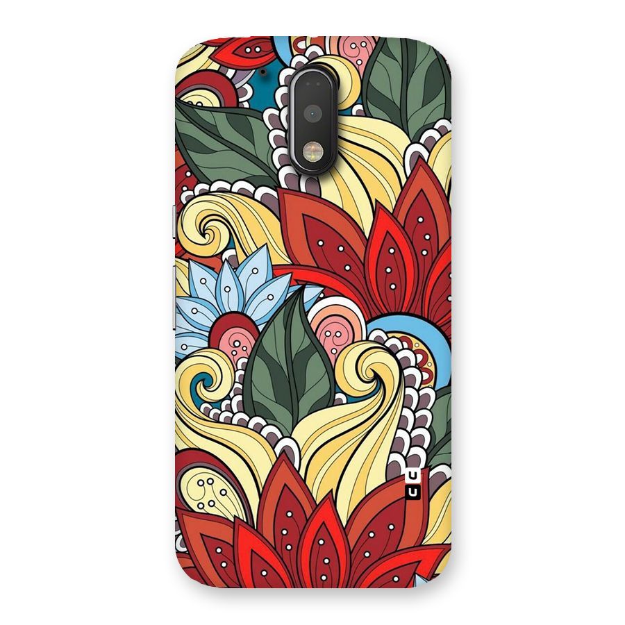 Cute Doodle Back Case for Motorola Moto G4 Plus