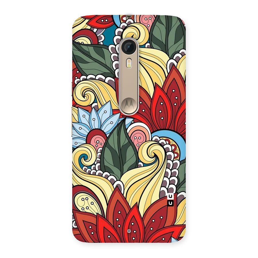Cute Doodle Back Case for Motorola Moto X Style