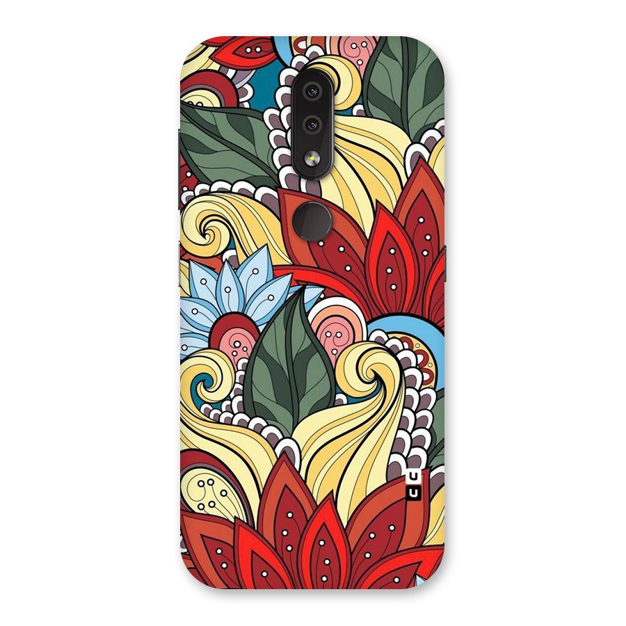 Cute Doodle Back Case for Nokia 4.2