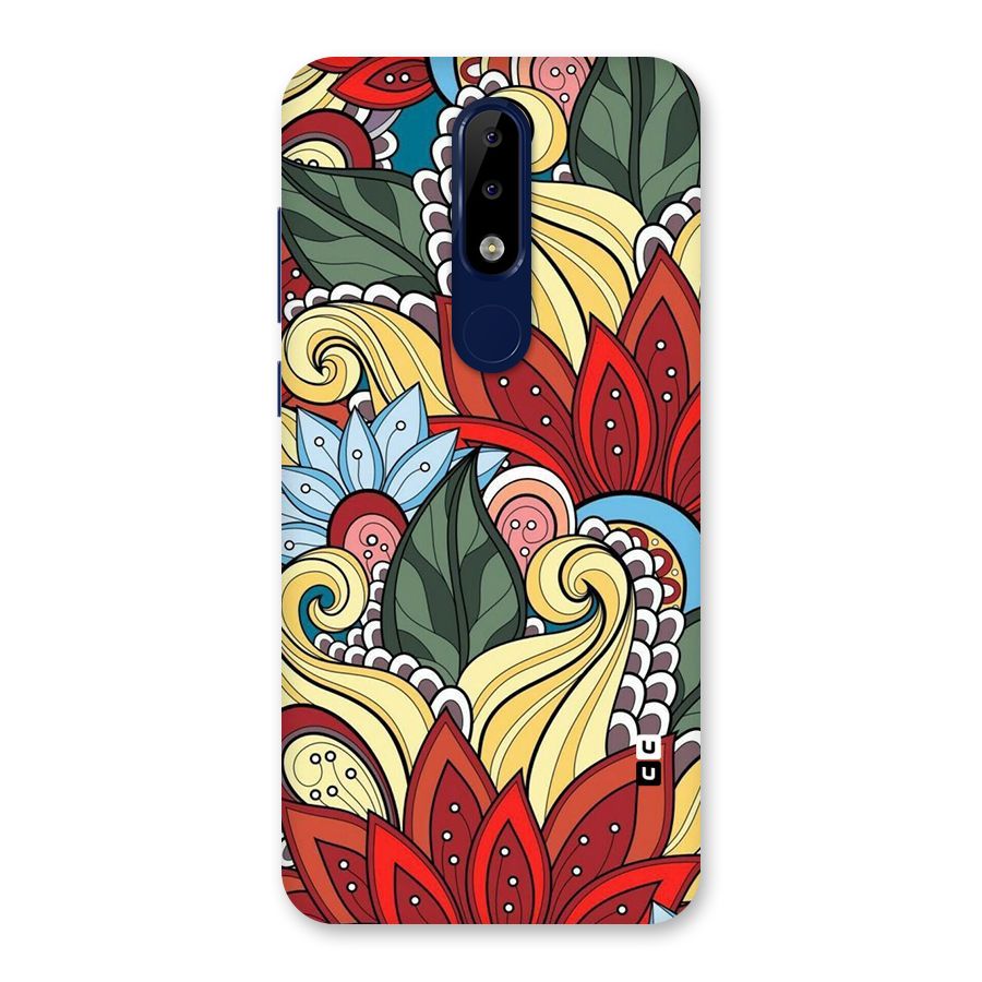Cute Doodle Back Case for Nokia 5.1 Plus