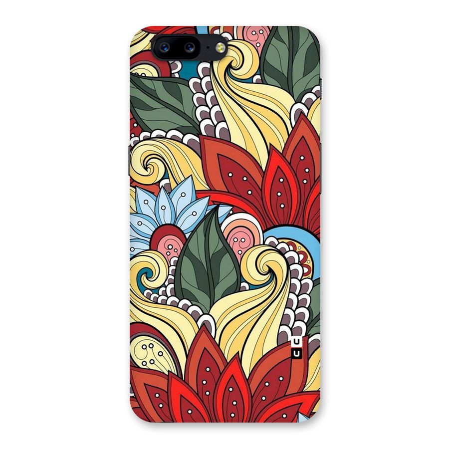 Cute Doodle Back Case for OnePlus 5