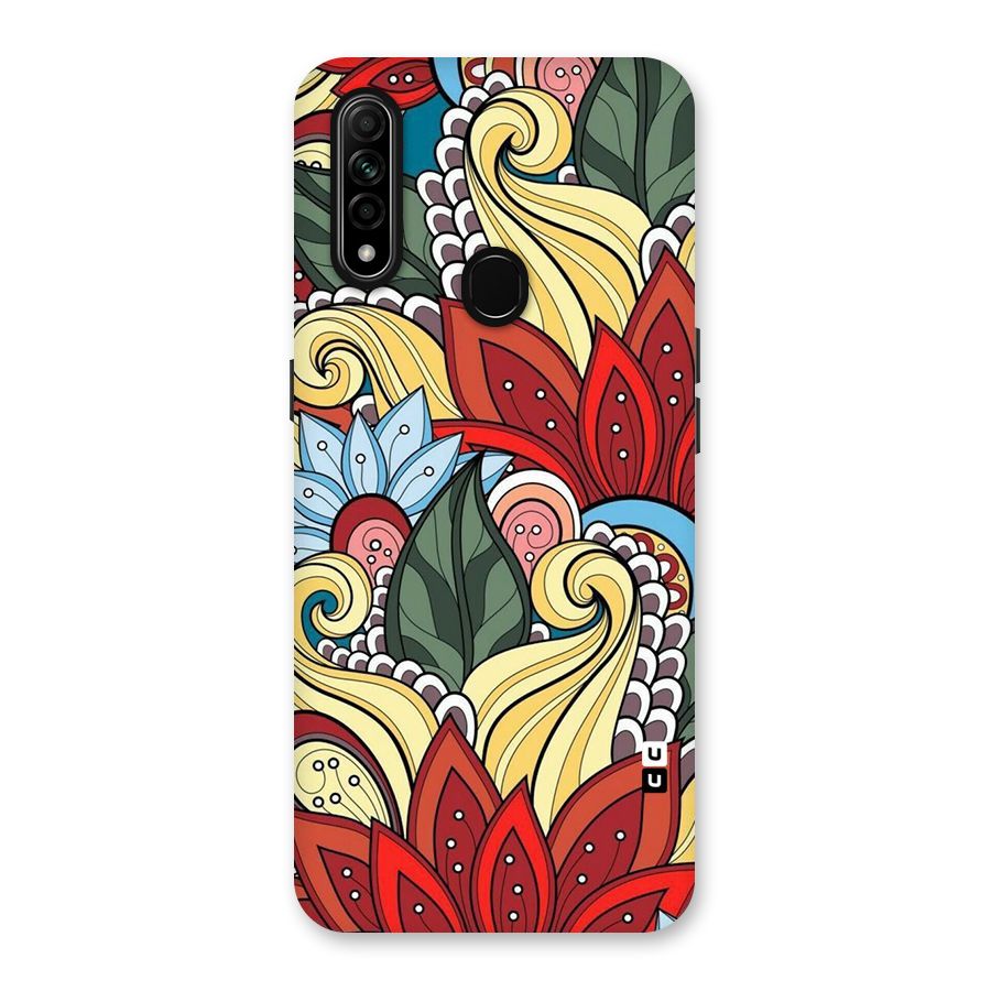 Cute Doodle Back Case for Oppo A31