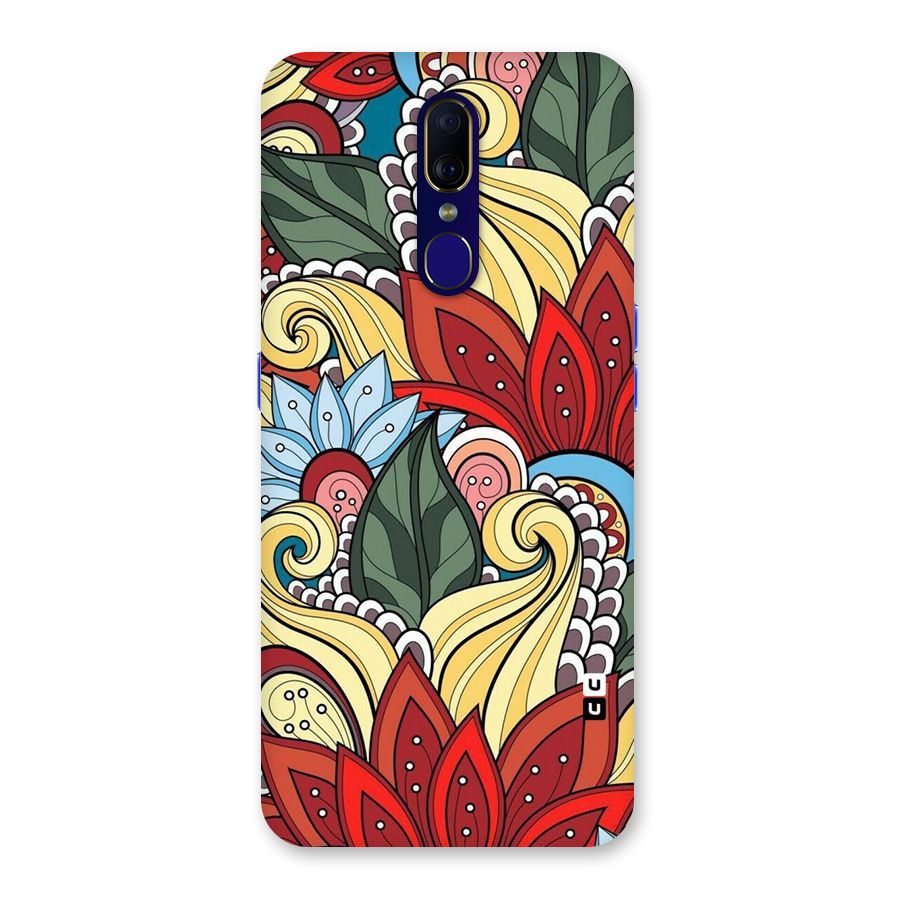 Cute Doodle Back Case for Oppo F11